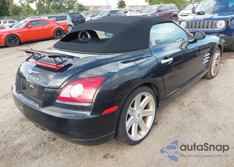 2006 Chrysler Crossfire Limited из США, поврежденный, VIN 1C3AN65L96X066031